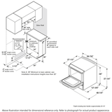 GE Profile(TM) 30" Smart Slide-In Front-Control Induction Fingerprint Resistant Range with In Oven Camera - (PHS93XYPFS)