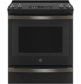 GE(R) 30" Slide-In Electric Convection Range with No Preheat Air Fry - (JS760FPDS)