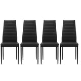 Dining Chair (Set of 4) - Black