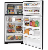 Hotpoint(R) 15.6 Cu. Ft. Recessed Handle Top-Freezer Refrigerator - (HPS16BTNRBB)