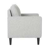 Wendy - Contemporary Arm Chair - Black / Gray