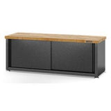 Ready-to-Assemble Storage Shoe Bench - Hammered Granite