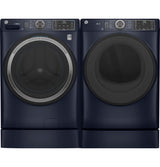 GE(R) ENERGY STAR(R) 7.8 cu. ft. Capacity Smart Front Load Electric Dryer with Sanitize Cycle - (GFD55ESPRRS)