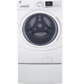 GE(R) ENERGY STAR(R) 4.5 cu. ft. Capacity Front Load Washer with Steam - (GFW450SSMWW)