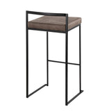 Fuji - High Back Barstool Set