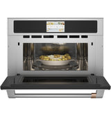 Caf(eback)(TM) 30" Smart Five in One Wall Oven with 240V Advantium(R) Technology - (CSB923P2NS1)