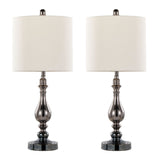 Montgomery - 29" Metal Table Lamp With USB (Set of 2)