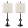 Montgomery - 29" Metal Table Lamp With USB (Set of 2)