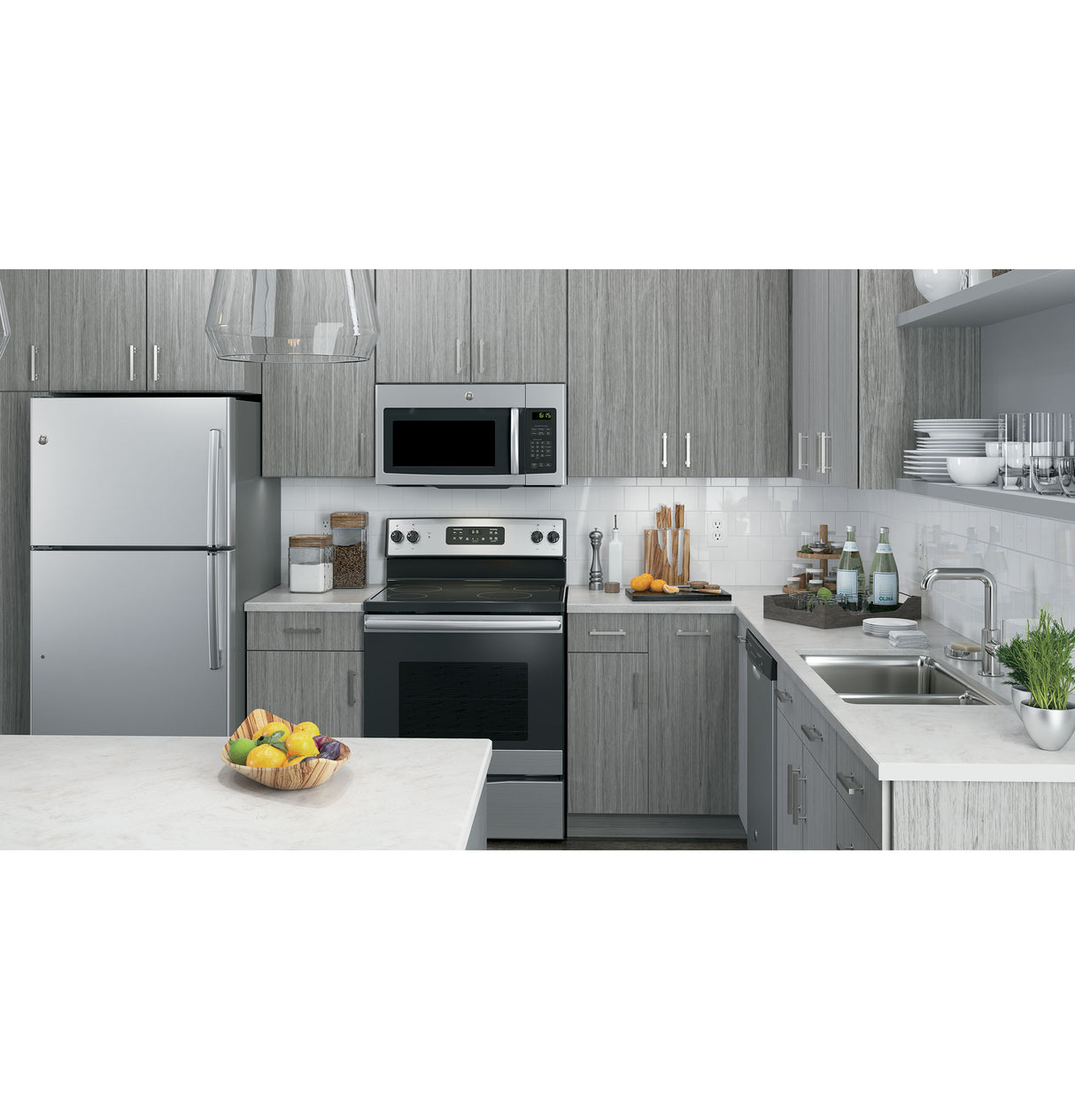 GE(R) 30" Free-Standing Electric Range - (JB625RKSS)