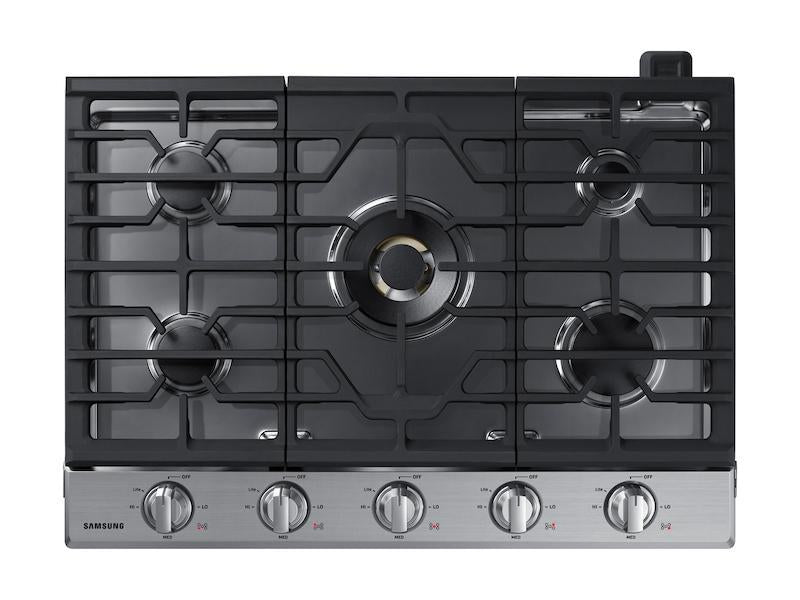 30" Smart Gas Cooktop with 22K BTU Dual Power Burner in Stainless Steel - (NA30N7755TS)