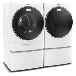 5.0 Cubic Feet Smart Front Load Washer With Load & Go XL Plus Dispenser - White