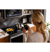 GE Profile(TM) 30" Smart Slide-In Front-Control Induction Fingerprint Resistant Range with In Oven Camera - (PHS93XYPFS)