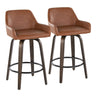 Daniella - 26" Fixed-Height Counter Stool (Set of 2)