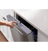 GE(R) ENERGY STAR(R) Top Control with Plastic Interior Dishwasher with Sanitize Cycle & Dry Boost - (GDP630PGRBB)