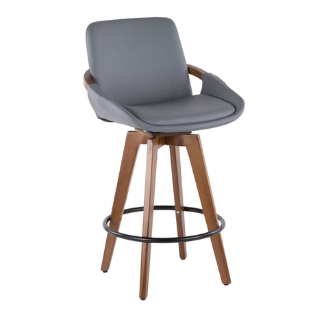 Cosmo - Counter Stool - Walnut Base