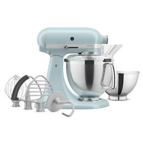 Artisan Series Tilt-Head Stand Mixer With Premium Accessory Pack - Mineral Water Blue