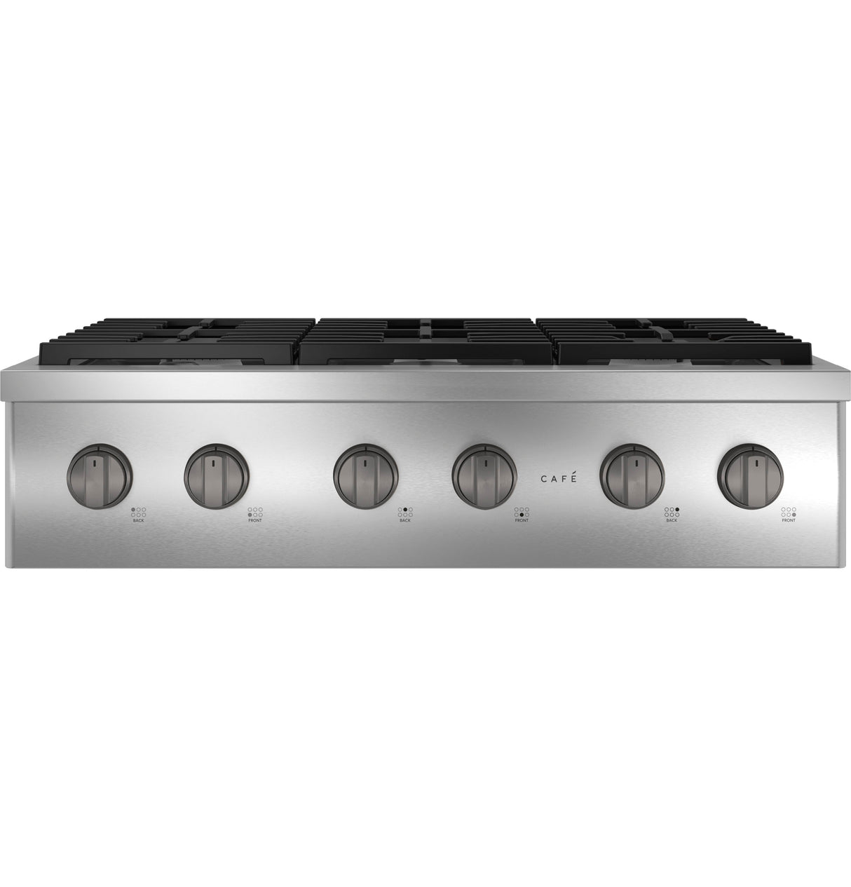 Caf(eback)(TM) 36" Commercial-Style Gas Rangetop with 6 Burners (Natural Gas) - (CGU366P2TS1)