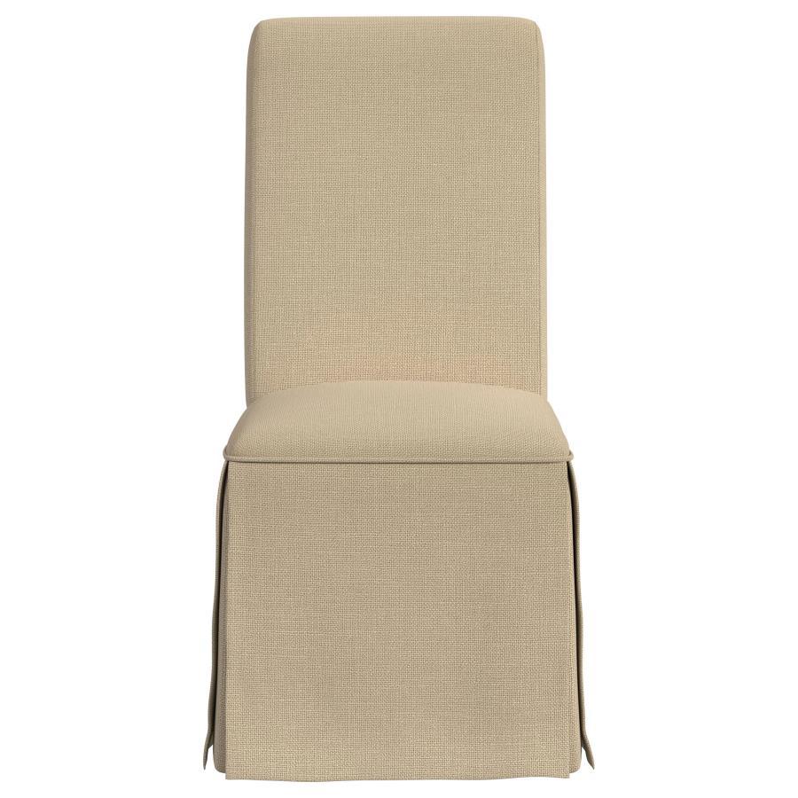 Shawna - Upholstered Skirted Dining Chair (Set of 2)