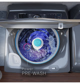 GE Profile(TM) ENERGY STAR(R) 5.3 cu. ft. Capacity Washer with Smarter Wash Technology and FlexDispense(TM) - (PTW705BSTWS)