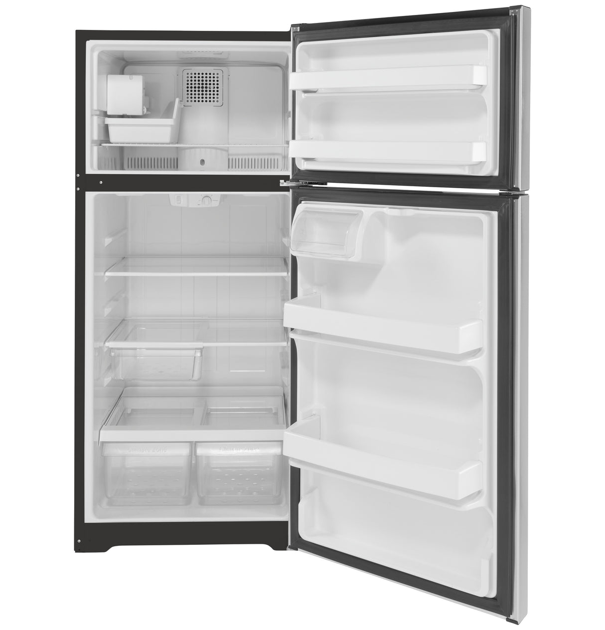 GE(R) ENERGY STAR(R) 16.6 Cu. Ft. Top-Freezer Refrigerator - (GIE17GSNRSS)