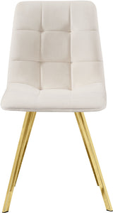 Annie - Dining Chair with Gold Legs (Set of 2)