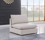 Mackenzie - Armless Chair - Beige