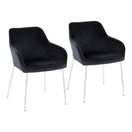 Daniella - Dining Chair - Steel (Set of 2)