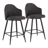 Ahoy - Counter Stool With Square Footrest (Set of 2)