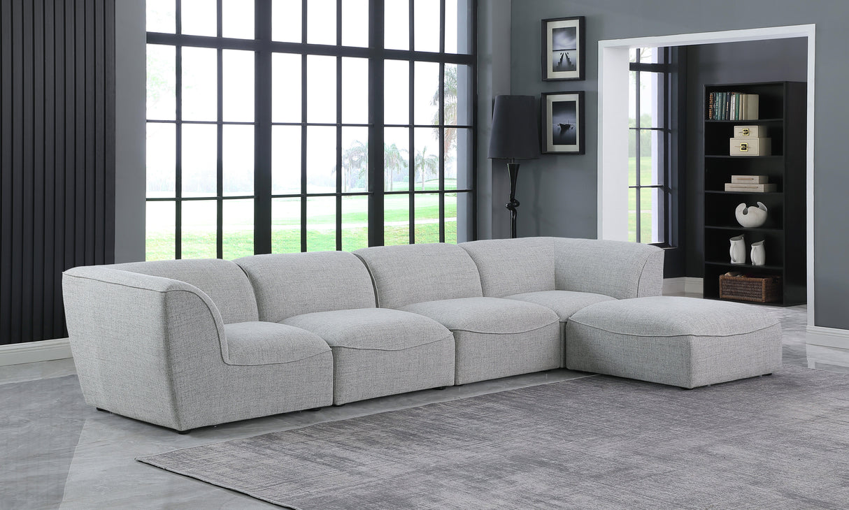 Miramar - Modular Sectional 5 Piece - Gray