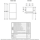 GE(R) ENERGY STAR(R) 24.8 Cu. Ft. Bottom-Freezer Drawer Refrigerator - (GDE25EYKFS)