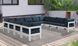 Nizuc - Outdoor Patio Modular Sectional 11 Piece - Navy