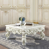 Adara - Coffee Table - Antique White Finish