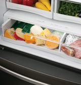 GE Profile(TM) Series ENERGY STAR(R) 23.1 Cu. Ft. Counter-Depth French-Door Refrigerator - (PWE23KELDS)