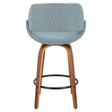 Fabrico - Mid Century Inviting Design Modern Counter Stool