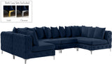 Tremblay - Modular Sectional 6 Piece - Navy - Modern & Contemporary