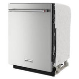 44 dBA Dishwasher In PrintShield Finish With FreeFlex Third Rack - Pearl Silver