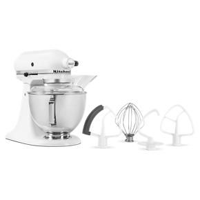 4.5-quart Tilt-Head Stand Mixer With Flex Edge Beater, KSM85PSQ - White