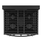 5.0 Cubic Feet Whirlpool Gas 5-in-1 Air Fry Oven - Black