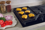 GE(R) 36" Built-In Gas Cooktop with 5 Burners and Dishwasher Safe Grates - (JGP5036DLBB)