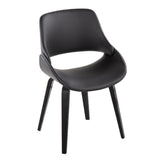 Fabrico - Wood Chair (Set of 2) - Black