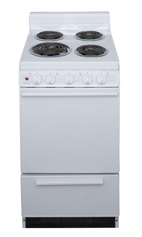 20 in. Freestanding Electric Range in White - (EAK100OP)