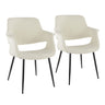 Vintage Flair - Chair (Set of 2) - Black Legs