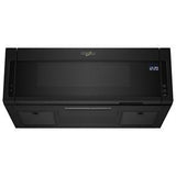 1.1 Cubic Feet Low Profile Microwave Hood Combination - Black - Metal