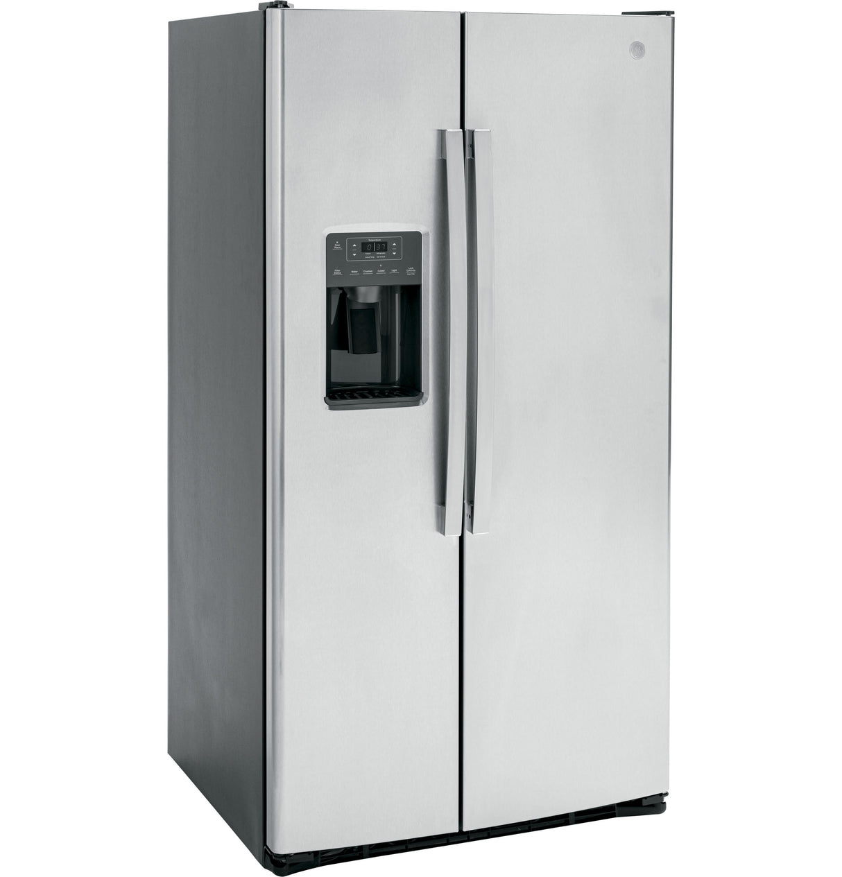 GE(R) ENERGY STAR(R) 25.3 Cu. Ft. Side-By-Side Refrigerator - (GSE25GYPFS)