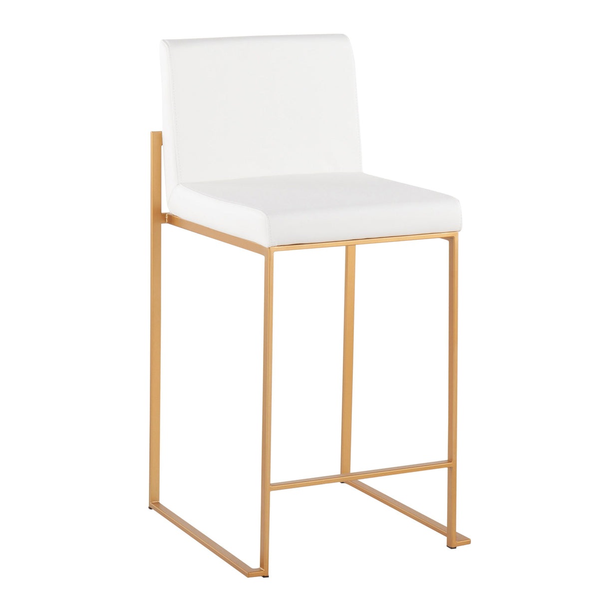 Fuji - Contemporary High Back Stylish Counter Stool