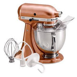 Custom Metallic Series 5 Quart Tilt-Head Stand Mixer - Satin Copper