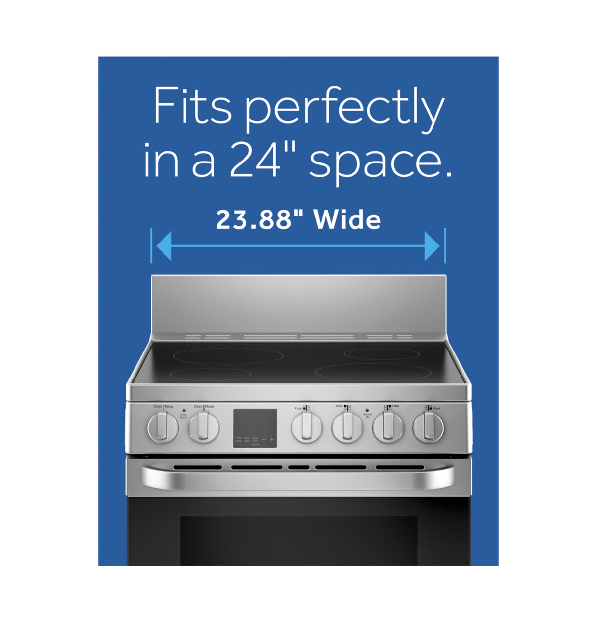 24" 2.9 Cu. Ft. Electric Range - (QAS740RMSS)