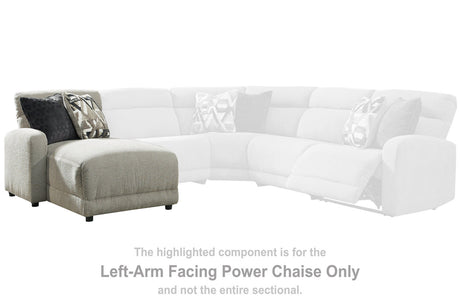 Colleyville Left-arm Facing Power Reclining Back Chaise - (5440579)