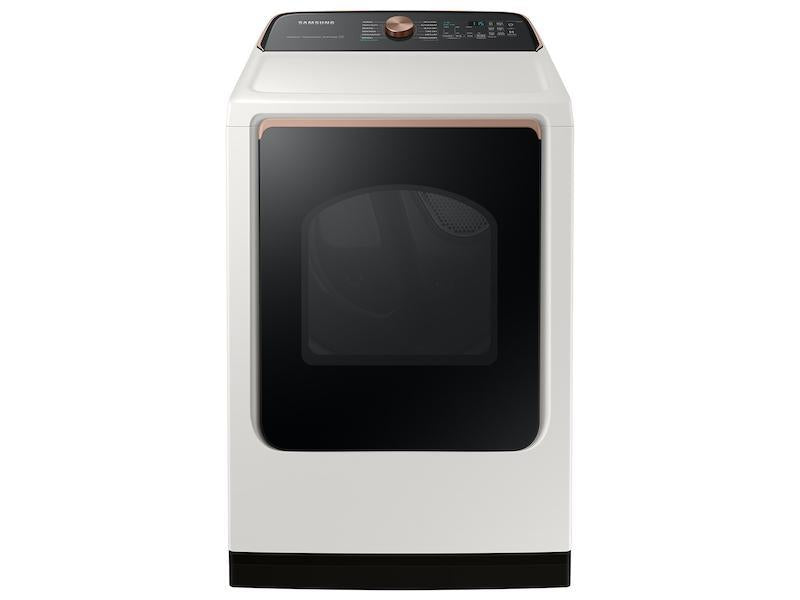 7.4 cu. ft. Smart Gas Dryer with Steam Sanitize+ in Ivory - (DVG55A7300E)