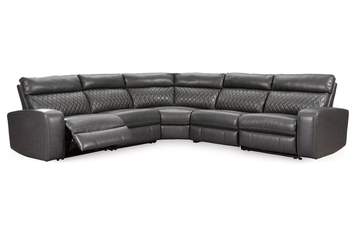 Samperstone 5-piece Power Reclining Sectional - (55203S1)